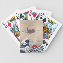 Grande vague cartes bicycle poker