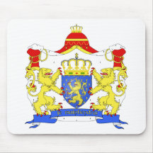 Grandes armes Pays Bas, Netherlands Mouse Pad