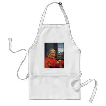 Grandfather And Grandson By Domenico Ghirlandaio Apron
