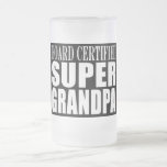 Grandfather Grandpas Board Certified Super Grandpa Mugs