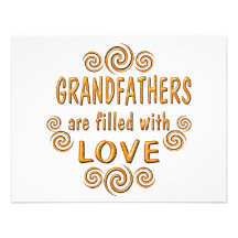 Grandfather Personalized Announcement