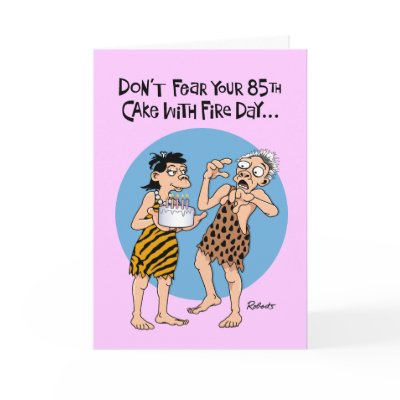 Grandfather's 85th Birthday Greeting Cards by TomR1953