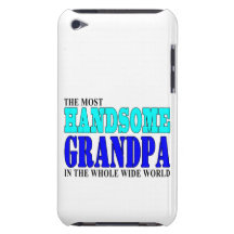 Grandfathers Birthdays Parties : Handsome Grandpa iPod Touch Cases