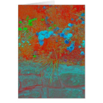Grandfather's garden greeting card