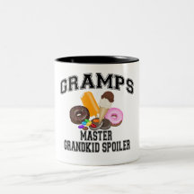 Grandkid Spoiler Gramps Mug