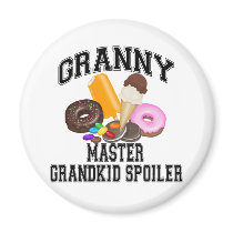 Grandkid Spoiler Granny Magnet