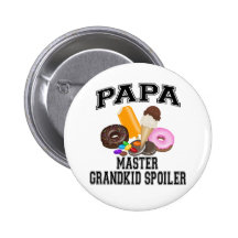 Grandkid Spoiler Papa Button