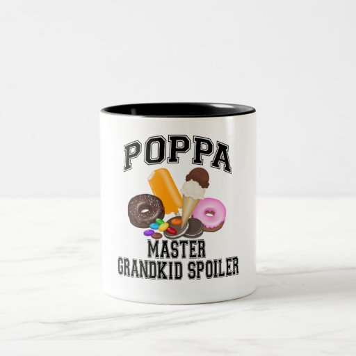 Grandkid Spoiler Poppa Coffee Mug