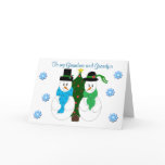 Grandma and Grandpa - Christmas card