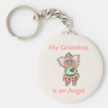 Grandma Angel Key Chain
