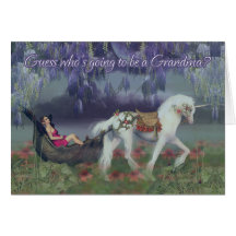 Grandma, becoming a grandma card