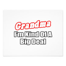Grandma...Big Deal Personalized Invite