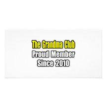 Grandma Club...Since 2010 Photo Card Template
