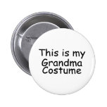 Grandma Costume Buttons
