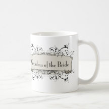 *Grandma de la jeune mariée Tasses À Café