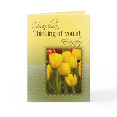 Grandma Easter Card by perfectpostage