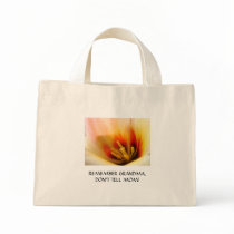 GRANDMA GIFTS Tulip Flower Canvas Tote Bag Holiday