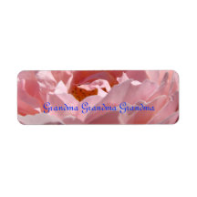 Grandma Grandma Grandma Address Labels Rose