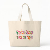 Grandma & Grandpa Canvas Bags