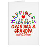 Grandma & Grandpa Happiness Greeting Cards