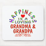 Grandma & Grandpa Happiness Mousepad