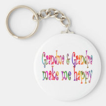 Grandma & Grandpa Key Chains