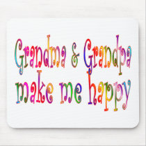 Grandma & Grandpa Mousepad