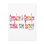 Grandma & Grandpa Post Card