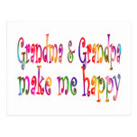 Grandma & Grandpa Postcards