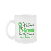 Grandma - Green  Awareness Ribbon Mugs