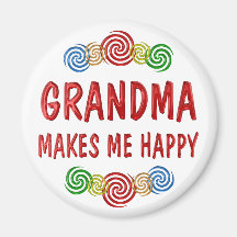 Grandma Happiness Fridge Magnets