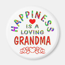 Grandma Happiness Magnet