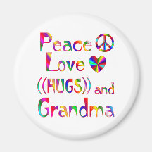 Grandma Hugs Fridge Magnets