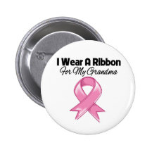 Grandma - I Wear Pink Ribbon Stylish