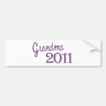 Grandma in 2011 bumper stickers
