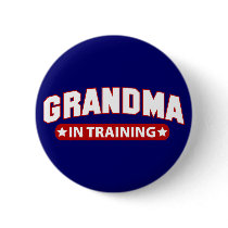 Grandma In Training Buttons