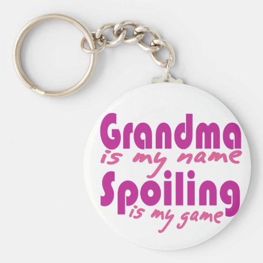 Grandma is my Name Keychain