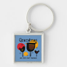 Grandma Life's Best Teacher Keychain