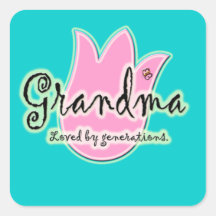 Grandma Loved By Generations - Grandmother Gifts Sticker