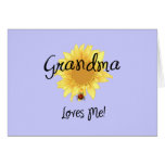 Grandma Loves Me Greeting Card