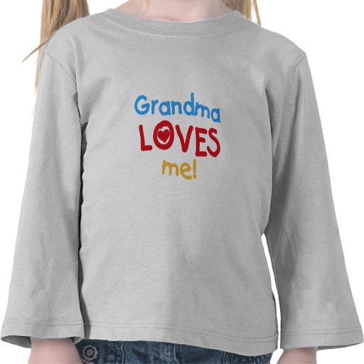 Grandma Loves Me T-shirts and Gifts