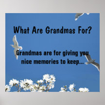 Grandma Memories Poster