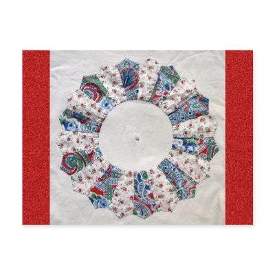 Grandma Nellie's Quilt - Block #1 Postcard by WhimsyQuilts