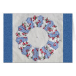 Grandma Nellie's Quilt - Block #3 Greeting Card