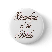 Grandma of Bride Classy Browns Pins