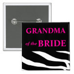 Grandma Of The Bride Pin