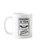 Grandma of Twins Handle With Care Coffee Mug