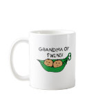 Grandma of Twins Pod Coffee Mugs