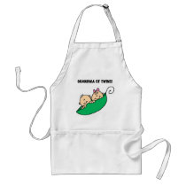 Grandma of Twins Tshirts and Gifts Aprons
