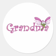 Grandma Round Sticker